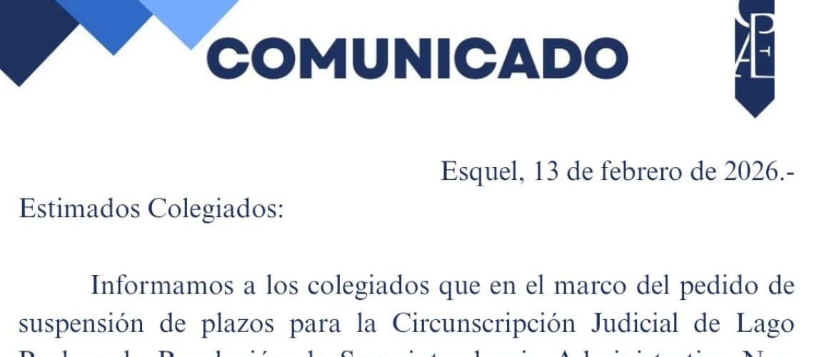 comunicado